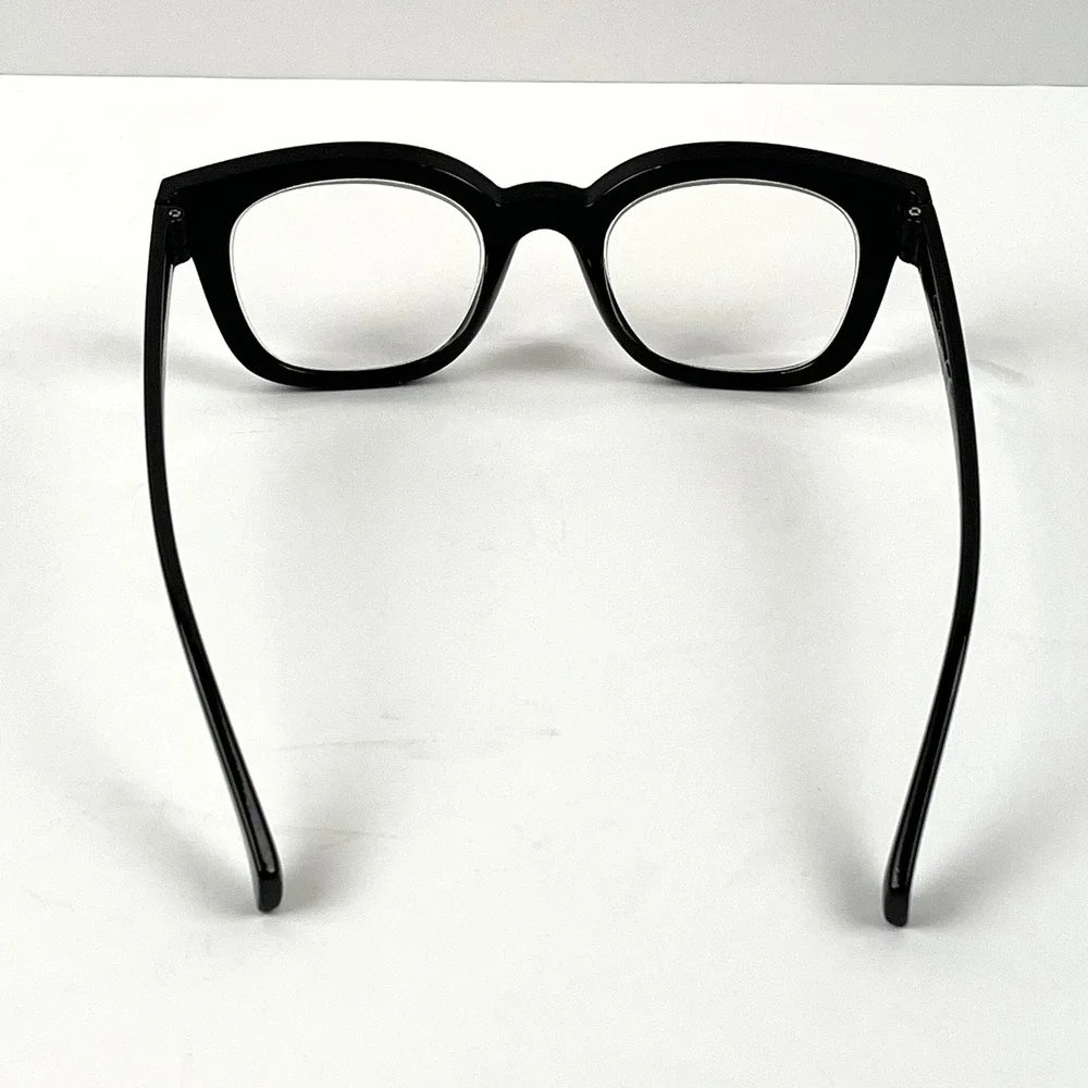 Jessica Simpson Black Square Reading Glasses +3.00 CJSX0529-E Women's Readers